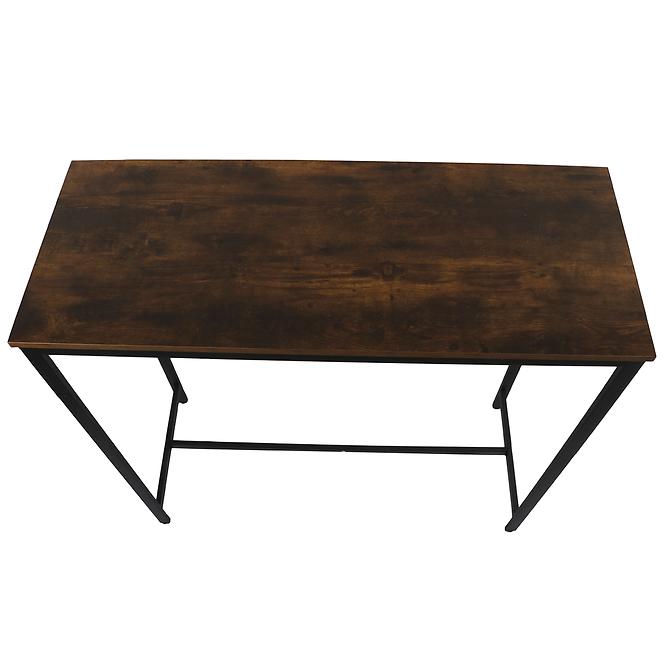 Stôl Loft 8634 E dark vintage wood