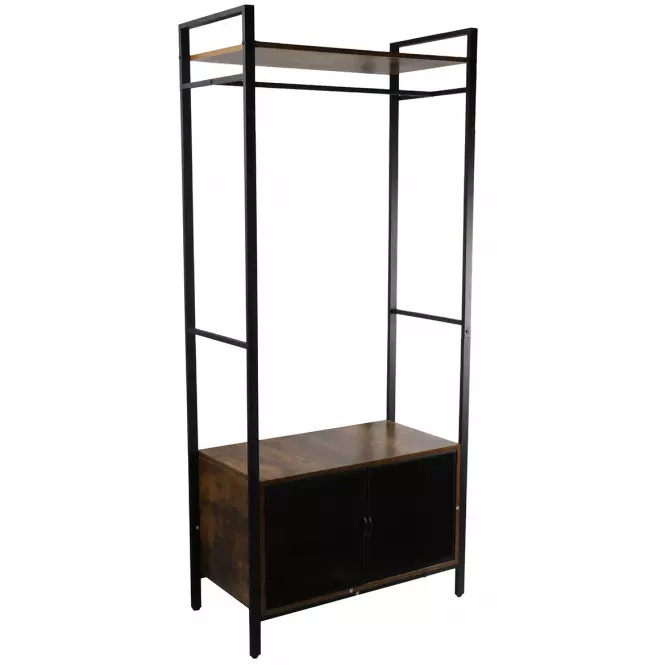 Predsieňový Nábytok Loft 8645 E dark vintage wood