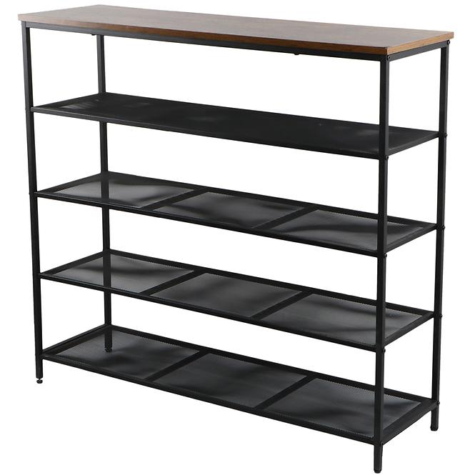 Skrinka na topánky Loft 8646 E dark vintage wood