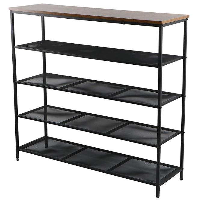 Skrinka na topánky Loft 8646 E dark vintage wood