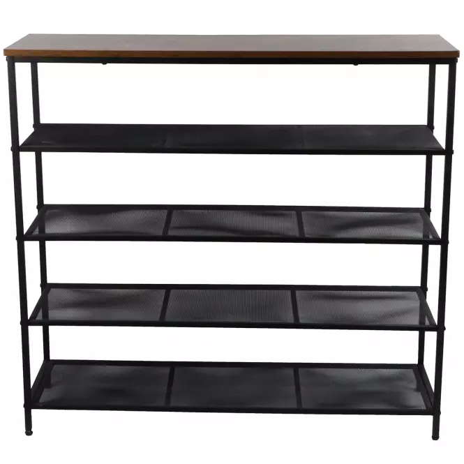 Skrinka na topánky Loft 8646 E dark vintage wood,4