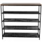 Skrinka na topánky Loft 8646 E dark vintage wood,4