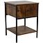 Nočný Stolík Loft 8624 E dark vintage wood,3