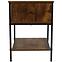 Nočný Stolík Loft 8624 E dark vintage wood,4