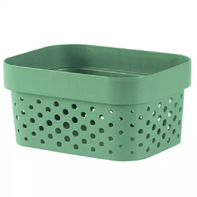 Úložný box zdobený  Infinity recyklovaný 1,4l zelený 252510