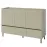 Komoda Luca LC7 3S3D eukalyptus/dub baltic