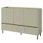 Komoda Luca LC7 3S3D eukalyptus/dub baltic