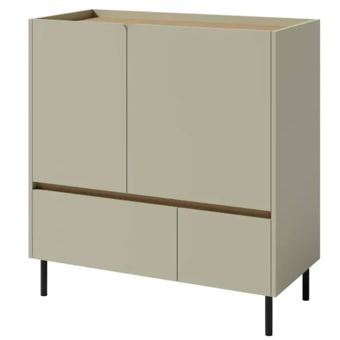Komoda Luca LC9 2S2D eukalyptus/dub baltic