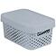 Nádoba s vekom 4,5l 229117 svetlosivá