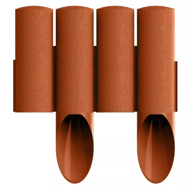 Záhradná palisáda 4 štandard /tehla/ 34-043