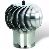 Komínová hlavica otočná hliníková  KJ61/200