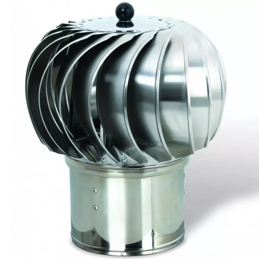 Komínová hlavica otočná hliníková  KJ61/200