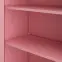 Kovová kancelárska skrinka Beata pastelovoružová,5