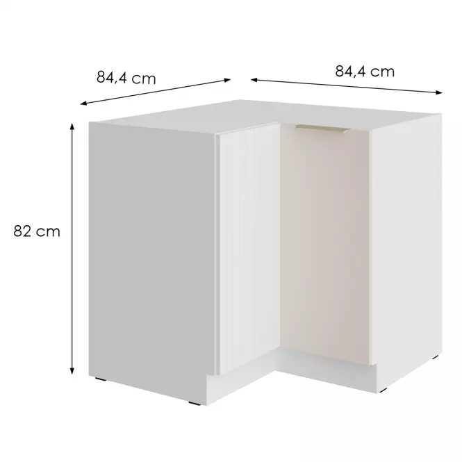 Kuchynská Skrinka Nicea 90x90 DN 2F BB pieskovo béžová