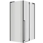 Sprchový kút Bravo 100x80x195 black