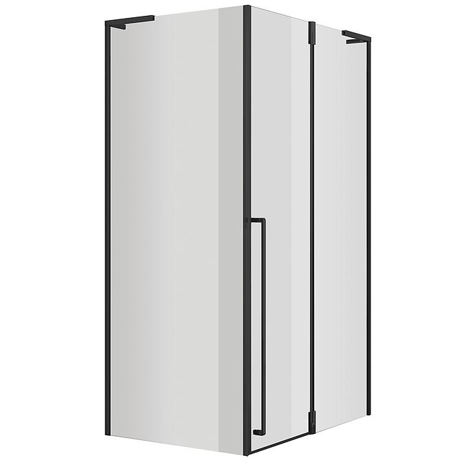 Sprchový kút Bravo 100x80x195 black