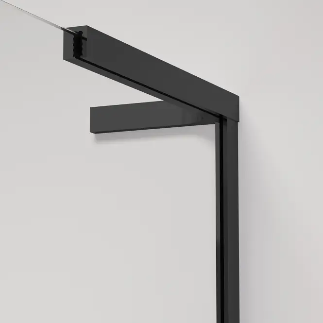Sprchový kút Bravo 100x80x195 black,3