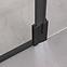 Sprchový kút Bravo 100x80x195 black,4