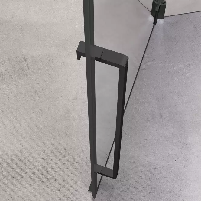 Sprchový kút Bravo 100x80x195 black