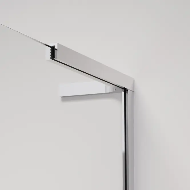 Sprchový kút Bravo 100x80x195 chróm,5
