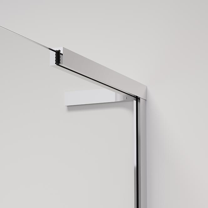 Sprchový kút Bravo 100x80x195 chróm,5