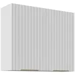 Kuchynská Skrinka Tuluza 80G-72 2F biely mat lamel