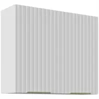 Kuchynská Skrinka Tuluza 80G-72 2F biely mat lamel