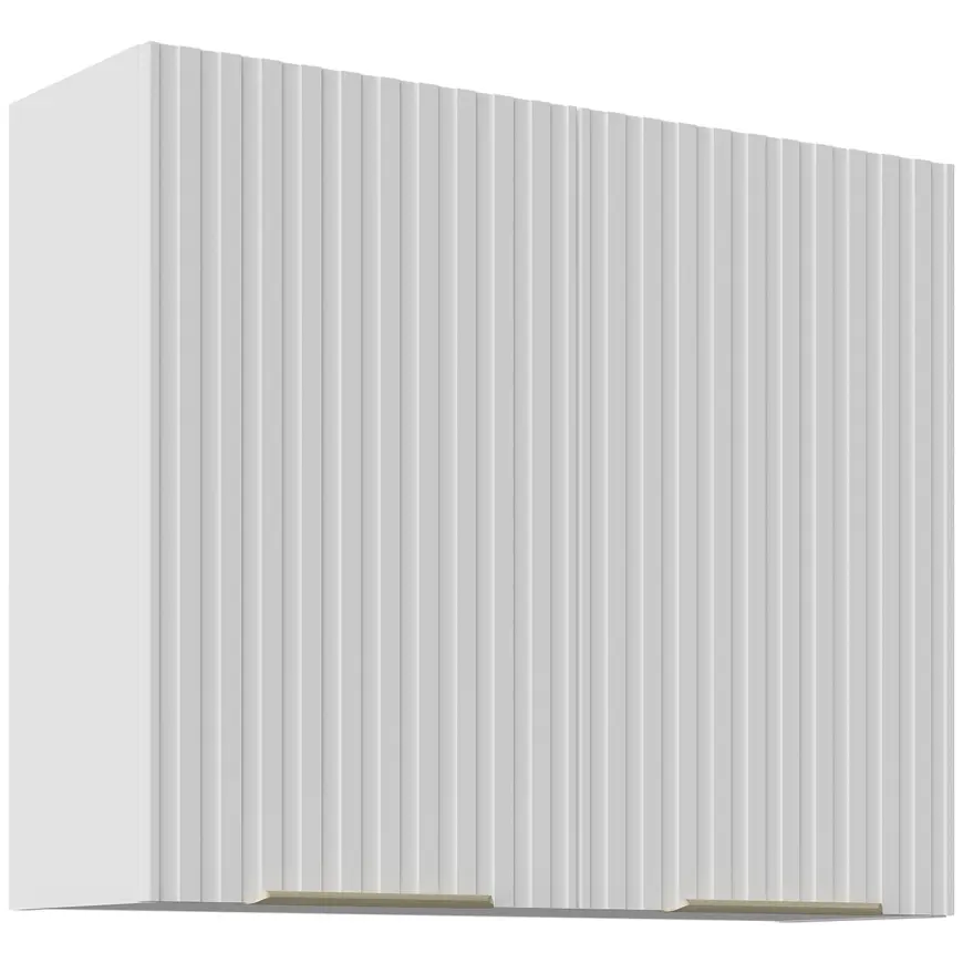 Kuchynská Skrinka Tuluza 80G-72 2F biely mat lamel