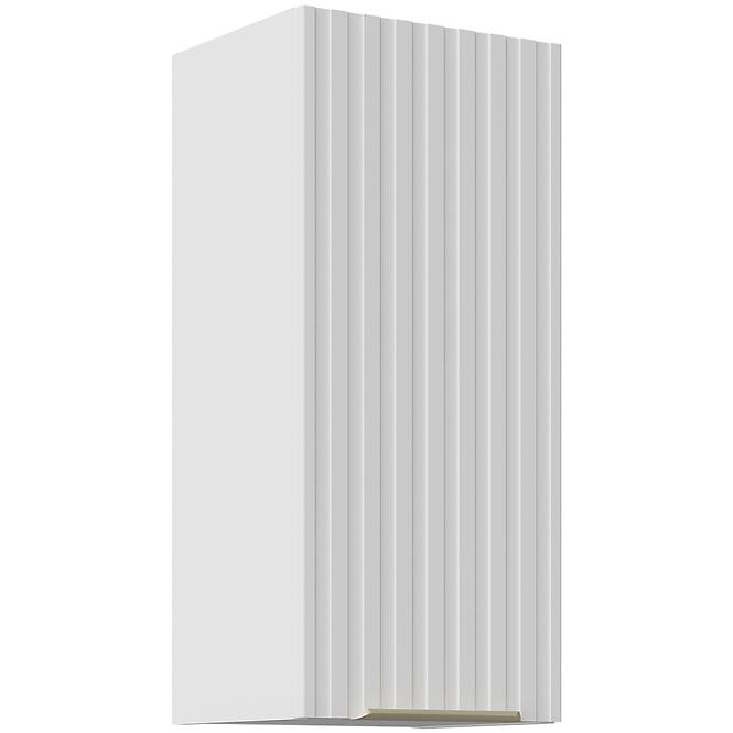 Kuchynská Skrinka Tuluza 30G-72 1F biely mat lamel