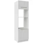 Kuchynská Skrinka Tuluza 60DPM-210 2F biely mat lamel