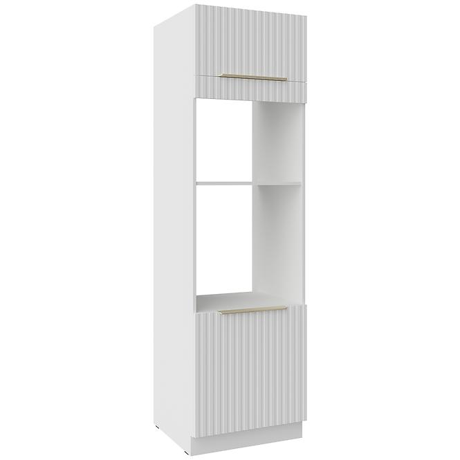 Kuchynská Skrinka Tuluza 60DPM-210 2F biely mat lamel