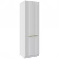 Kuchynská Skrinka Tuluza 60DK-210 2F biely mat lamel