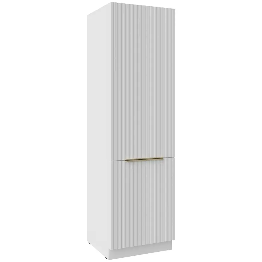 Kuchynská Skrinka Tuluza 60DK-210 2F biely mat lamel