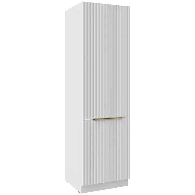 Kuchynská Skrinka Tuluza 60LO-210 2F biely mat lamel