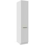 Kuchynská Skrinka Tuluza 40DK-210 2F biely mat lamel