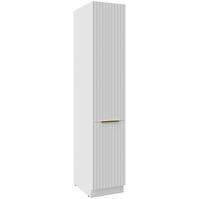 Kuchynská Skrinka Tuluza 40DK-210 2F biely mat lamel