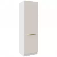Kuchynská Skrinka Nicea 60DK-210 2F pieskovo béžová