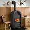 Oceľová pec Etna black 9 kW,3
