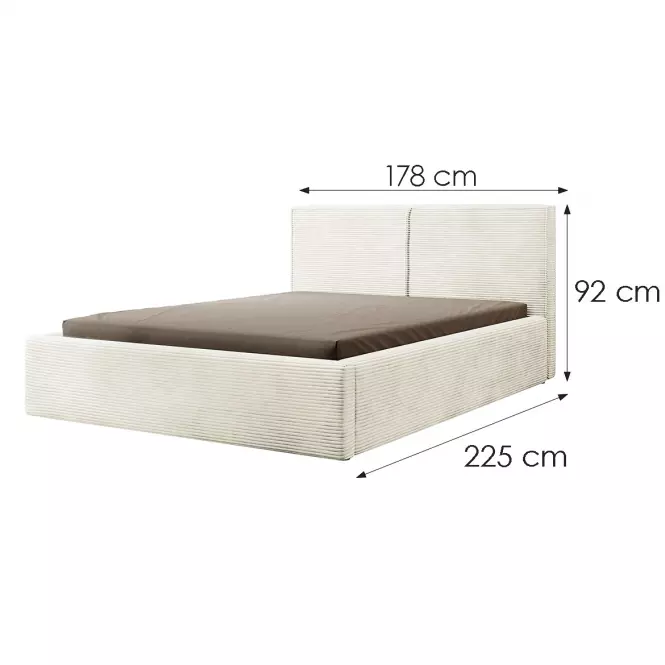 Posteľ Inez 160x200 Poso 100