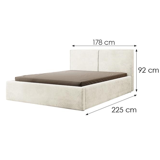 Posteľ Inez 160x200 Poso 100,4