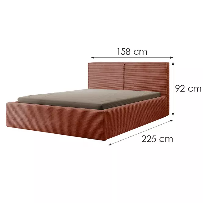 Posteľ Inez 140x200 Lincoln 52N