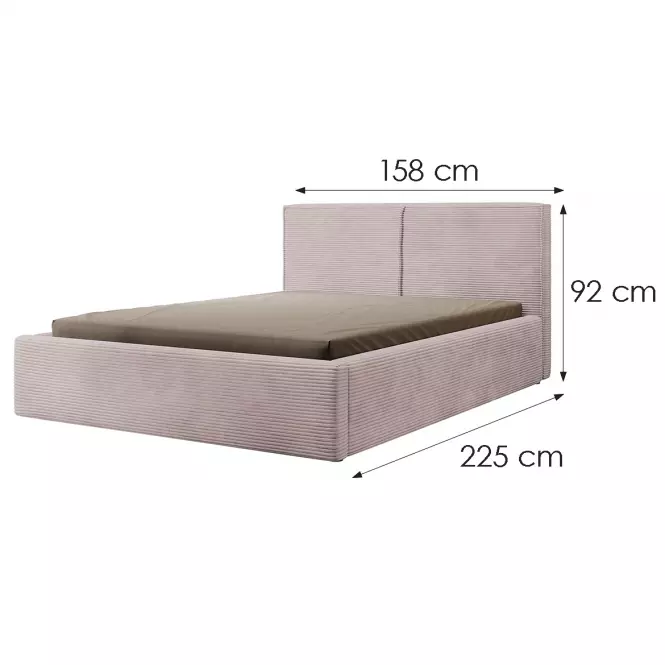 Posteľ Inez 140x200 Lincoln 61