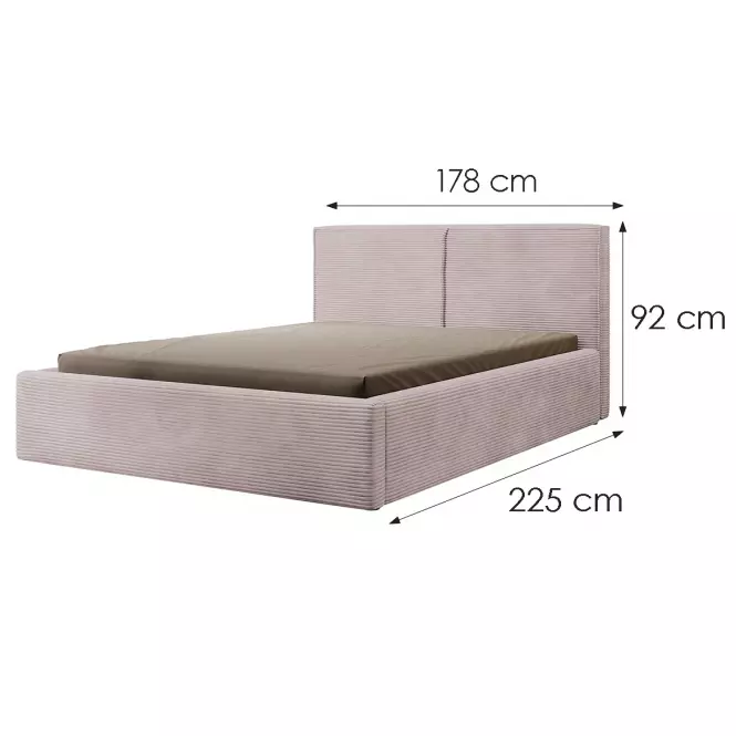 Posteľ Inez 160x200 Lincoln 61