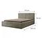 Posteľ Inez 160x200 Lincoln 37,4