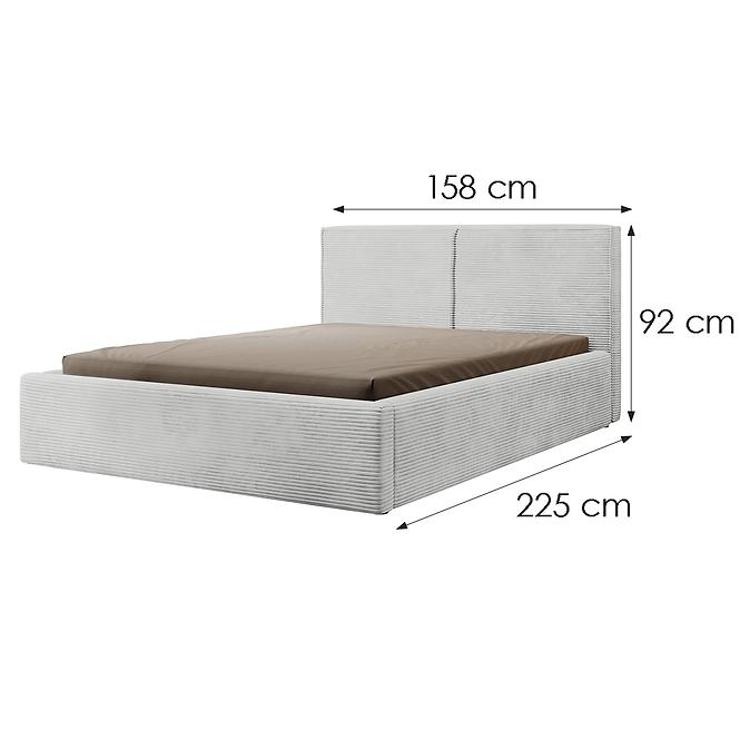 Posteľ Inez 140x200 Lincoln 86,4