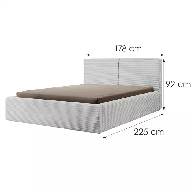 Posteľ Inez 160x200 Lincoln 86