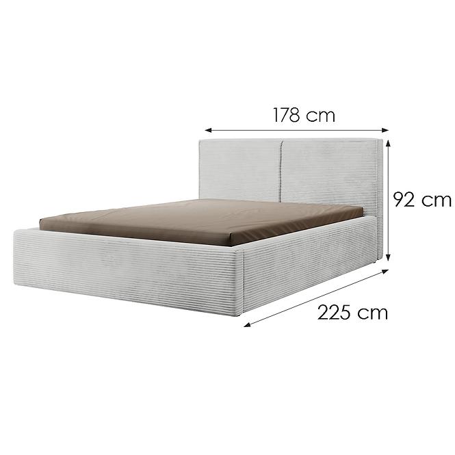 Posteľ Inez 160x200 Lincoln 86