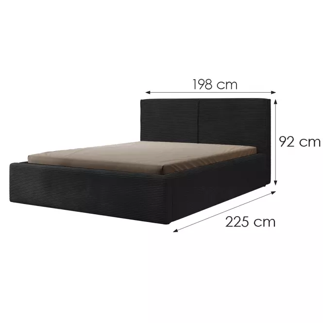 Posteľ Inez 180x200 Lincoln 100