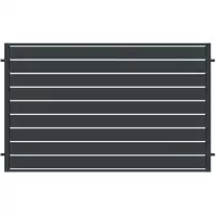 Plotové pole Salerno 2x1,20 ZN RAL7024 mat