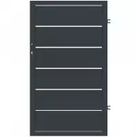 Bránka Novara pravá 90x150 ZN RAL7024 mat